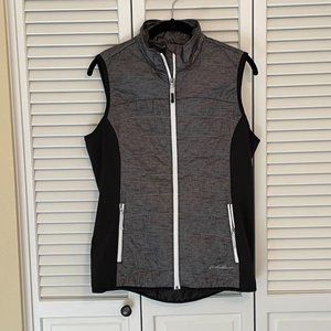 Eddie Bauer Ladies Vest Size Medium Black